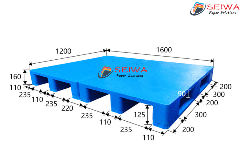 Pallet nhựa phẳng XF1612-160